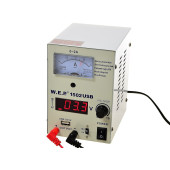 Лабораторний блок живлення W. E. P 1502 USB RF 0-15V/0-2A