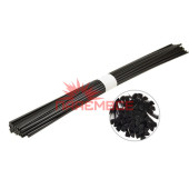 100 грам mix PP/EPDM/TV15 чорний. Прутки (електроди) (стержні) PP/EPDM/TV15 (PP/EPDM+TV15) (PP/EPDM-TV15) (ПП/ЕПДМ/ТВ15) (з Тальком Натуральним 15%) для паяння/зварювання/ремонту пластику (пластмас) Авто Мото