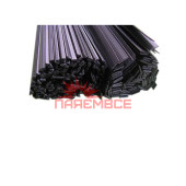 100 грам mix PP/EPDM/TV15 чорний. Прутки (електроди) (стержні) PP/EPDM/TV15 (PP/EPDM+TV15) (PP/EPDM-TV15) (ПП/ЕПДМ/ТВ15) (з Тальком Натуральним 15%) для паяння/зварювання/ремонту пластику (пластмас) Авто Мото