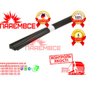 500 грам трикутник PP/EPDM/TV50 чорний. Прутки (електроди) (стержні) PP/EPDM/TV50 (PP/EPDM+TV50) (PP/EPDM-TV50) (ПП/ЕПДМ/ТВ50) (з Тальком Натуральним 50%) для паяння/зварювання/ремонту пластику (пластмас) Авто Мото