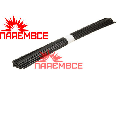 500 грам трикутник PP/EPDM/TV50 чорний. Прутки (електроди) (стержні) PP/EPDM/TV50 (PP/EPDM+TV50) (PP/EPDM-TV50) (ПП/ЕПДМ/ТВ50) (з Тальком Натуральним 50%) для паяння/зварювання/ремонту пластику (пластмас) Авто Мото