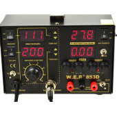 Термоповітряна паяльна станція 3/1 W. E. P 853D5A фен+паяльник+лабораторний блок живлення