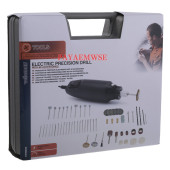 Міні дриль гравер мініатюрна дриль VELLEMAN VTHD02 +62 Насадки +Кейс