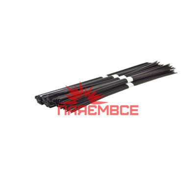 50 грам mix PE/T10 чорний. Прутки (електроди) (стержні) PE/T10 (PE+T10) (PE-T10) (ПЕ/Т10) (Поліетилен з Тальком 10%) для паяння/зварювання/ремонту пластику (пластмас) Авто Мото