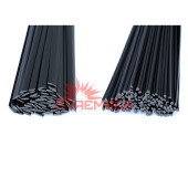 50 грам трикутник PC/ABS/T20 чорний. Прутки (електроди) (стержні) PC/ABS/T20 (PC/ABS+T20) (PC/ABS-T20) (ПК/АБС/Т20) (з Тальком 20%) для паяння/зварювання/ремонту пластику (пластмас) Авто Мото