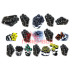 50 грам mix PC/ABS/T25 чорний. Прутки (електроди) (стержні) PC/ABS/T25 (PC/ABS+T25) (PC/ABS-T25) (ПК/АБС/Т25) (з Тальком 25%) для паяння/зварювання/ремонту пластику (пластмас) Авто Мото