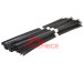 1 штука трикутник PC/ABS/T45 чорний. Прутки (електроди) (стержні) PC/ABS/T45 (PC/ABS+T45) (PC/ABS-T45) (ПК/АБС/Т45) (з Тальком 45%) для паяння/зварювання/ремонту пластику (пластмас) Авто Мото
