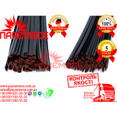 2 кілограми mix PC/PBT/T5 черный. Прутки (электроды) (стержни) PC/PBT/T5 (PC/PBT+T5) (PC/PBT-T5) (ПК/ПБТ/Т5) (с Тальком 5%) для пайки/сварки/ремонта пластика (пластмасс) Авто Мото