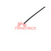1 piece triangle PET/T30 black. Binders (electrodes) (rods) PET/T30 (PET+T30) (PET-T30) (Polyethylene terephthalate with Talc 30%) for soldering/welding/repair of plastic (plastics) Auto Moto