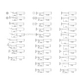 Жала: 900M SILVER. W.e.p, Yihua, Repro, Aoyue, Zhaoxin, PT, Atten, Baku, Lukey і інші