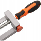 Струбцина KRAFT&DELE KD1192 70x65 мм 90° кутова, кутові хрестовидні лещата, столярна, затискний інструмент, затискач, затиск