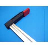 Струбцина KRAFT&DELE KD10715 400x80 мм 370 кг F-подібна, тип F, столярна, затискний інструмент, затиск