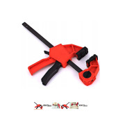 Струбцина затискний інструмент столярний KRAFT&DELE KD10708 110 кг 450*60 мм 18''