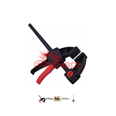 Струбцина затискний інструмент столярний KRAFT&DELE KD10704 90 кг 600*60 мм 24''