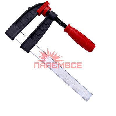 Струбцина KRAFT&DELE KD10718 300x80 мм 300 кг F-подібна, тип F, столярна, затискний інструмент, затиск