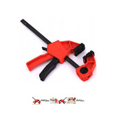 Струбцина затискний інструмент столярний KRAFT&DELE KD10707 110 кг 150*60 мм 6''