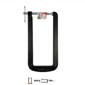 Струбцина столярна C-подібна (глибока) затискний інструмент столярний тип C YATO YT-64192 304*101 мм