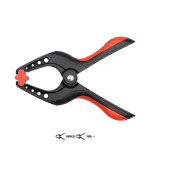 Струбцина пружинна прищіпка затискний інструмент ручний зажим пружинний YATO YT-64270 100 мм