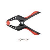 Струбцина пружинна прищіпка затискний інструмент ручний зажим пружинний YATO YT-64271 150 мм