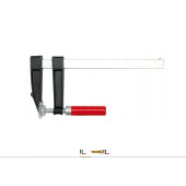 Струбцина столярна F-подібна затискний інструмент столярний тип F VOREL 37150 150*50 мм