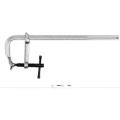 Струбцина столярна F-подібна затискний інструмент столярний стальний кований тип F YATO YT-64112 300*80 мм