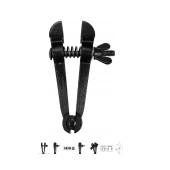 Струбцина прищіпка міні лещата ручні зажимні затискний інструмент ручний зажим YATO YT-65082 32 мм