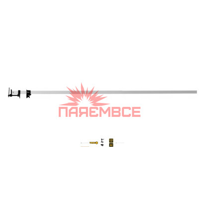 Струбцина столярна вайма рейкова  затискний інструмент столярний VOREL 38643 2400 мм