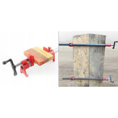 Струбцина FALON TECH FT1034 3/4" трубна, столярна, затискний інструмент