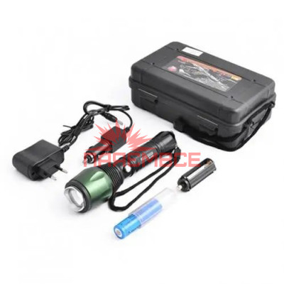 Ліхтарик ліхтар фонарик BAILONG POLICE BL-8099 99000W ручний потужний професійний тактичний в кейсі