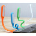 Лампа гнучка USB 6 LED силікон 17 см всенаправлена для PC, комп'ютер, ноутбук, нетбук, планшет, POWERBANK (ПОВЕРБАНК) і т.п.