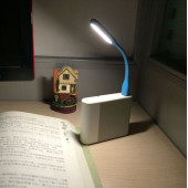 Лампа гнучка USB 6 LED силікон 17 см всенаправлена для PC, комп'ютер, ноутбук, нетбук, планшет, POWERBANK (ПОВЕРБАНК) і т.п.