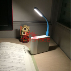 Лампа гнучка USB 6 LED силікон 17 см всенаправлена для PC, комп'ютер, ноутбук, нетбук, планшет, POWERBANK (ПОВЕРБАНК) і т.п.