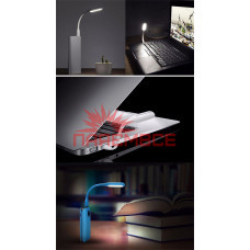 Лампа гнучка USB 6 LED силікон 17 см всенаправлена для PC, комп'ютер, ноутбук, нетбук, планшет, POWERBANK (ПОВЕРБАНК) і т.п.