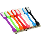 Лампа гнучка USB 6 LED силікон 17 см всенаправлена для PC, комп'ютер, ноутбук, нетбук, планшет, POWERBANK (ПОВЕРБАНК) і т.п.