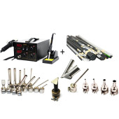 YIHUA 852D+ + 7/1000 + 5 СОПЛ + 14 СОПЛ + BUT + ПРАСКА