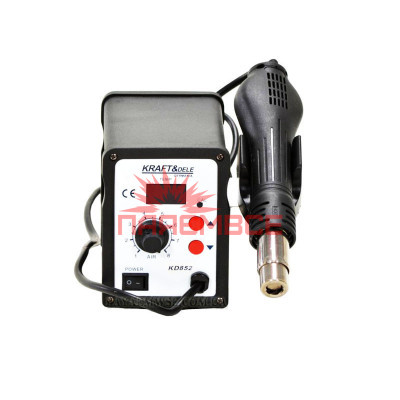 Термоповітряна паяльна станція 1/1 KRAFT&DELE 858D (KD852), фен (термофен/паяльний фен)