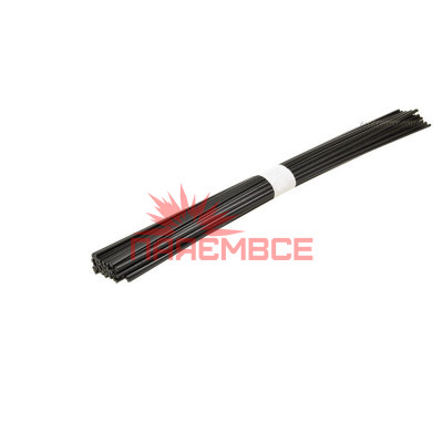 2 кілограми трикутник PP/EPDM/T20 чорний. Прутки (електроди) (стержні) PP/EPDM/T20 (*ПП/ЕПДМ/Т20) (PP/EPDM+T20) (PP/EPDM-T20) (З Тальком 20%) для паяння/зварювання/ремонту пластику (пластмас)
